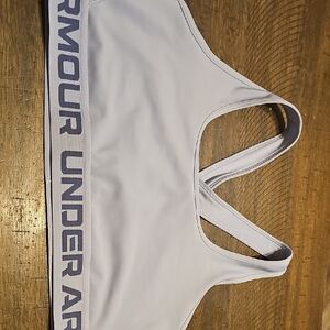 Under Armour Women's Light Gray Sports Bra